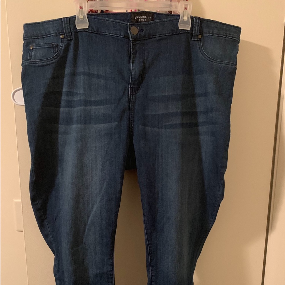 Celebrity pink jeans